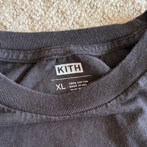 Kith Black Long Sleeve Tee - Picture 3 of 4